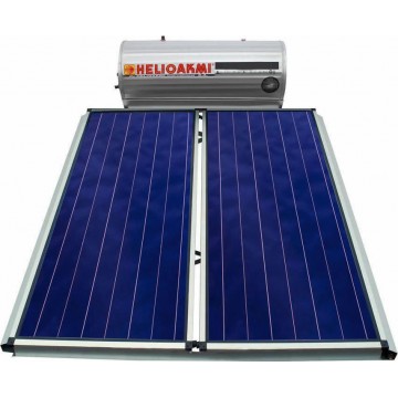 Helioakmi Megasun Ηλιακός Θερμοσίφωνας 300 λίτρων Glass Τριπλής Ενέργειας με 5.24τ.μ. Συλλέκτη